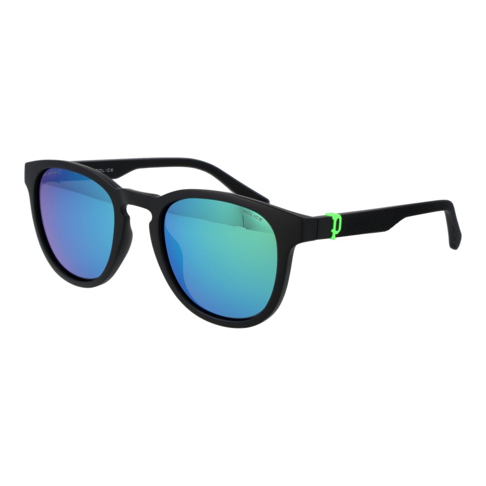 Police Black Plastic Sunglasses
