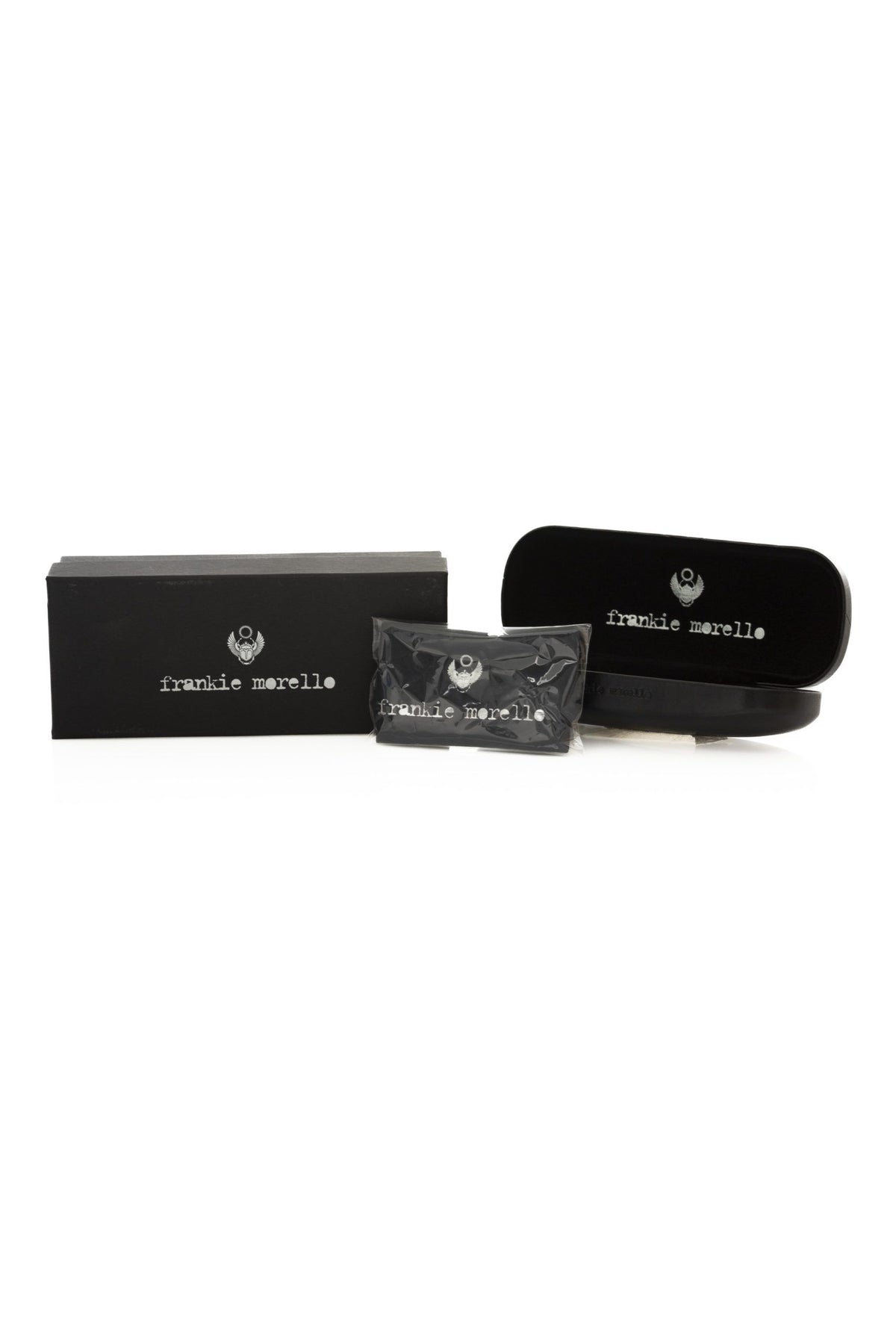 Frankie Morello Silver Metallic Women Sunglasses