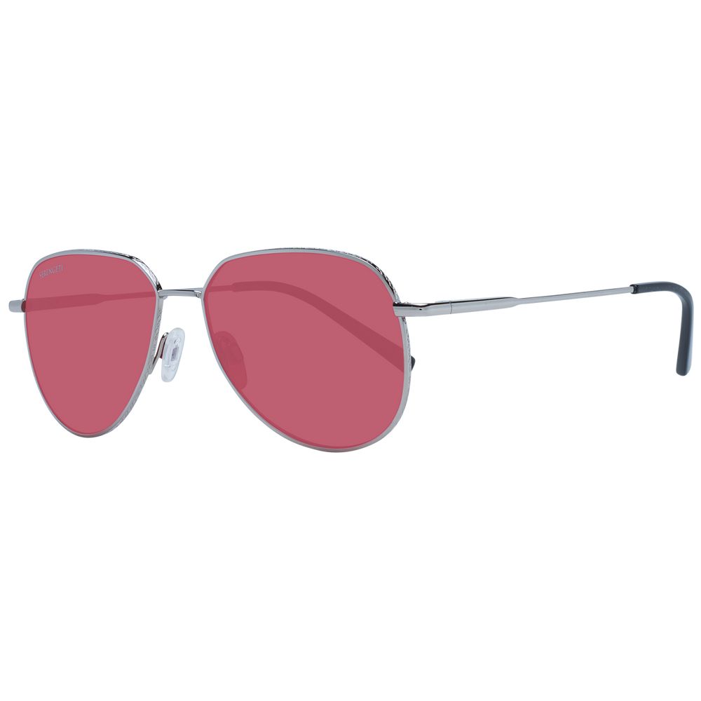 Serengeti Silver Metal Sunglasses