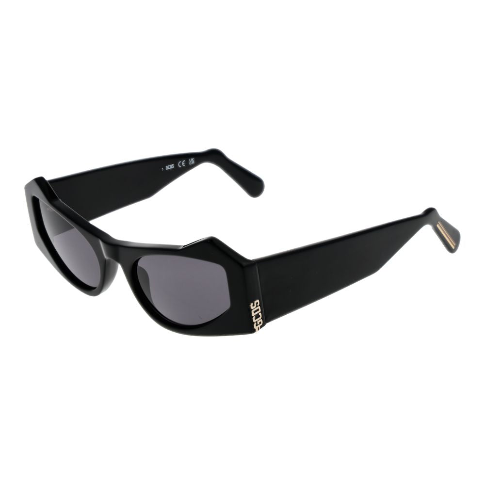 GCDS Black Acetate Sunglasses