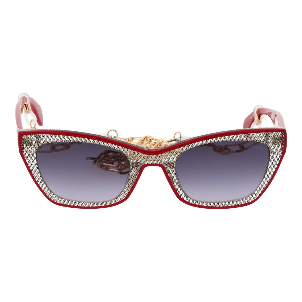 Guess Red Plastic Sunglasses