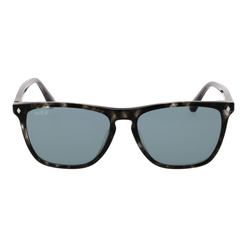 Web Black Acetate Sunglasses