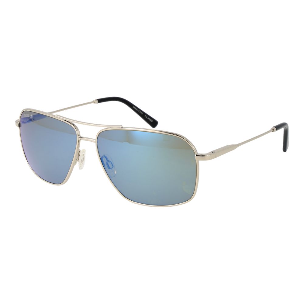 Serengeti Silver Metal Sunglasses