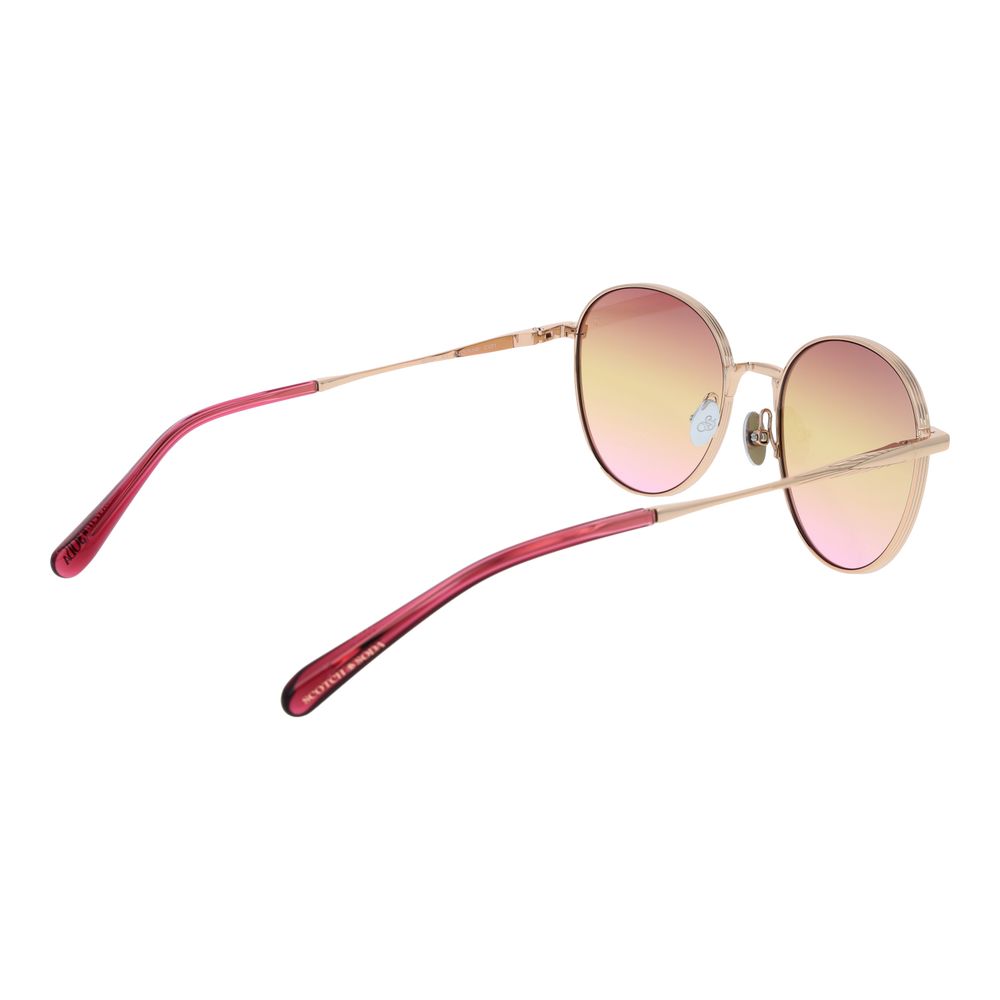 Scotch & Soda Rose Gold Metal Sunglasses