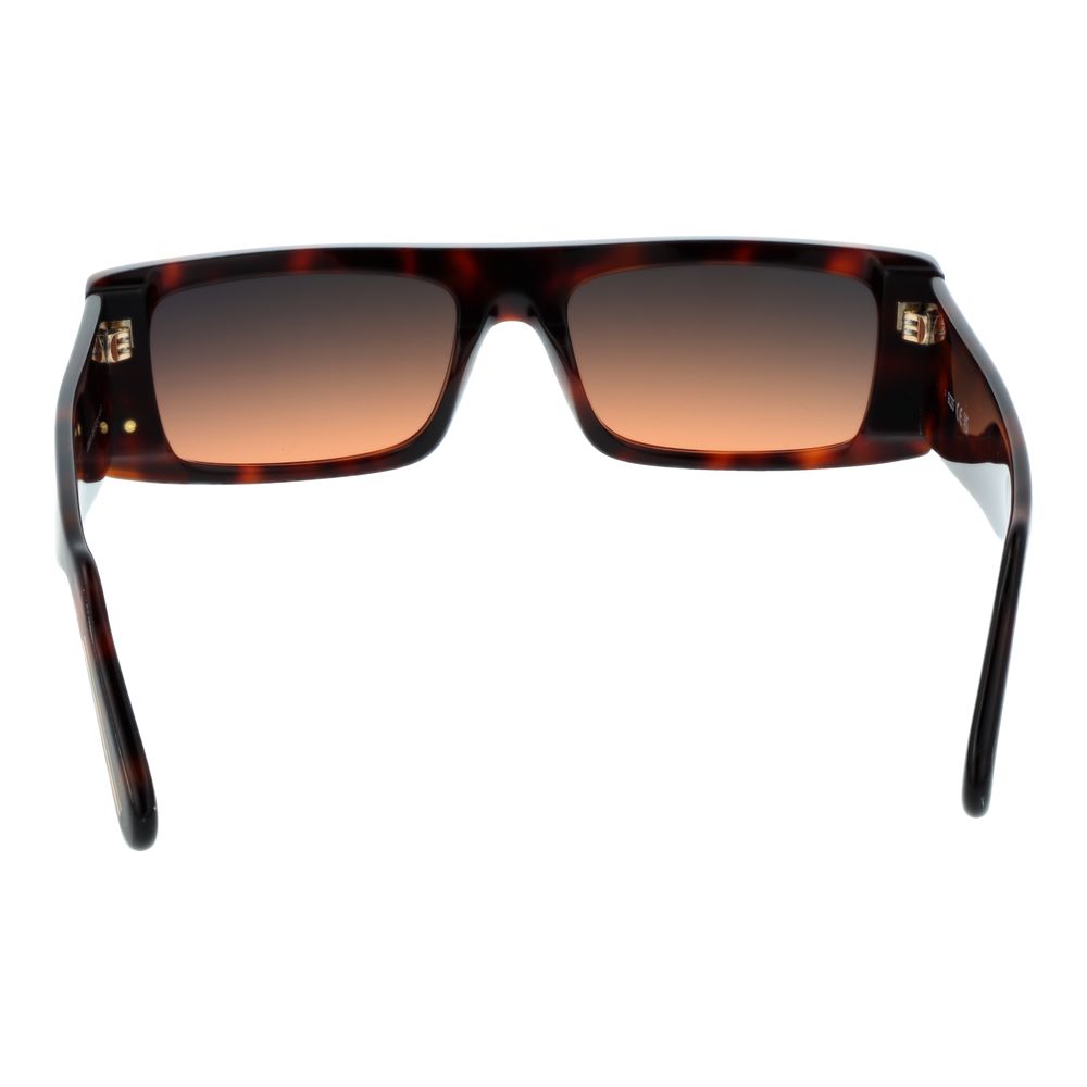 GCDS Brown Acetate Sunglasses