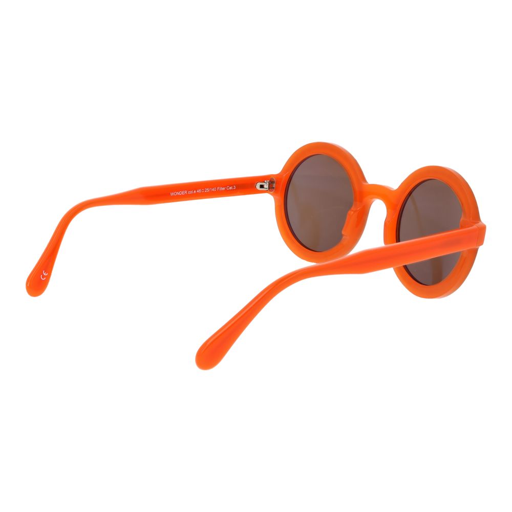 Andy Wolf Orange Acetate Sunglasses