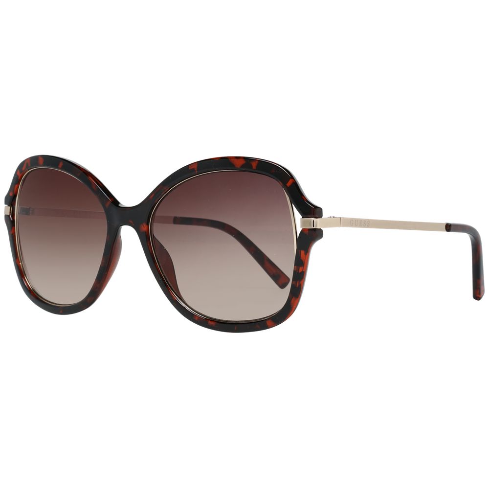 Guess Brown Metal & Plastic Sunglasses