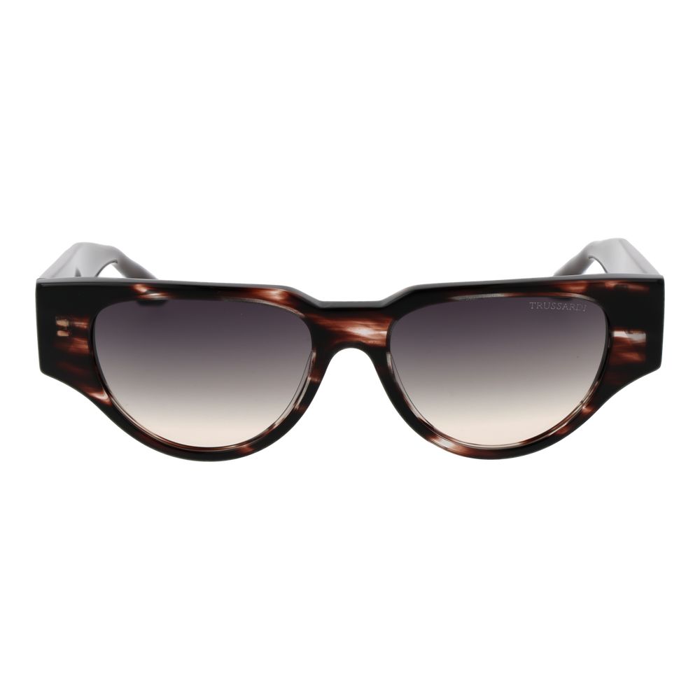 Trussardi Brown Acetate Sunglasses